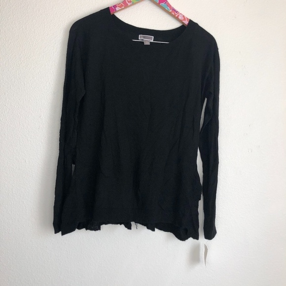 NWT Chelsea 28 ruffle bottom sweater size S 0954 - Picture 1 of 6